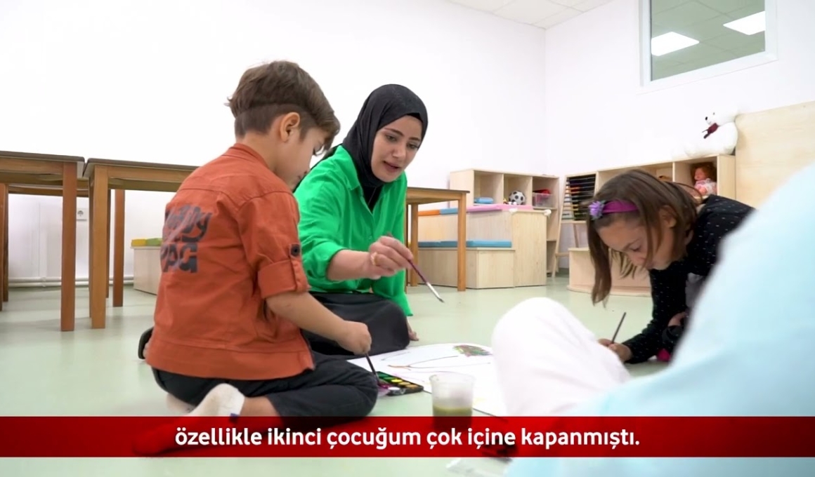 Türkiye Vodafone Vakfı ve AÇEV iş birliği ile Gaziantep Nurdağı’ndaki merkezimizdeyiz!