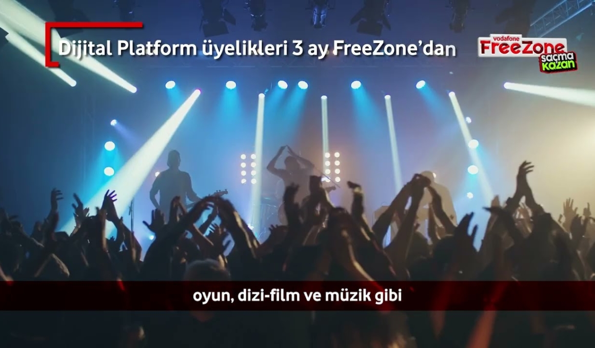 Vodafone FreeZone ile 26 yaş altı gençler, başka hiçbir şey yapmadan kazanmaya başlıyor!