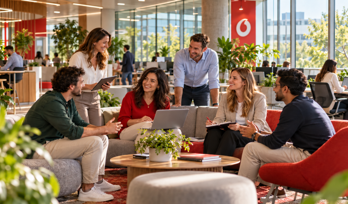 Vodafone’a Sürdürülebilirlikte Platin Madalya