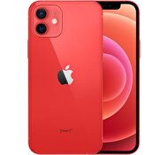 Apple iPhone 12 128 GB Hafıza 4 GB Ram 6.1 inç 12 MP Çift Hatlı iOS Akıllı Cep Telefonu Kırmızı