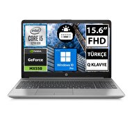HP 250 G9 6Q8M6ES07 NVIDIA GeForce MX550 Intel Core i5-1235U 16 GB RAM 512 GB SSD 15.6 inç Full HD Windows 10 Pro Dizüstü Bilgisayar