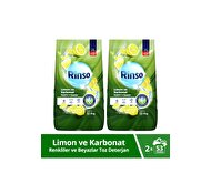 Rinso Toz Çamaşır Deterjanı Limon ve Karbonat Renkliler ve Beyazlar Derinlemesine Temizlik 8 Kg x2