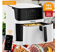 Groove Max Xxl 1800 W 7 lt Yağsız Fritöz Beyaz