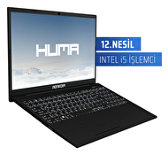Monster HUMA H5 V4.1.1 Black Intel Core i5 1235U 16 GB  RAM 1 TB  SSD  Windows 11  15,6" FHD 120 Hz Taşınabilir Bilgisayar