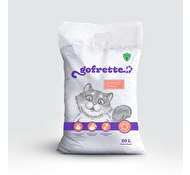 Gofrette Bentonit Natural Topraklanan Kedi Kumu 20 LT