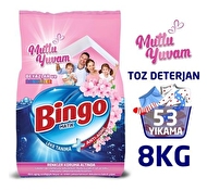 Bingo Matik 8 kg Mutlu Yuvam Renkliler ve Beyazlar Toz Çamaşır Deterjanı