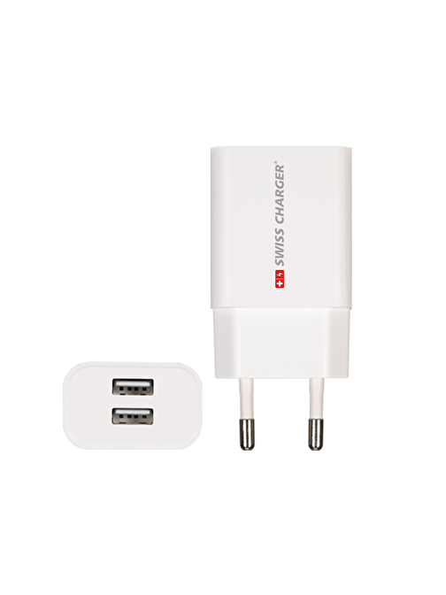 Swiss SCH-40027 Charger USB Duvar Şarj Adaptörü