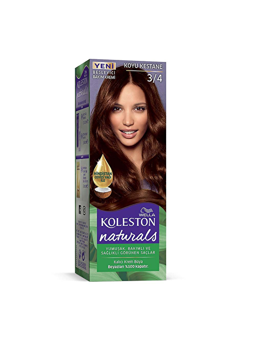 Wella Koleston Saç Boyası Naturals Koyu Kestane 3.4