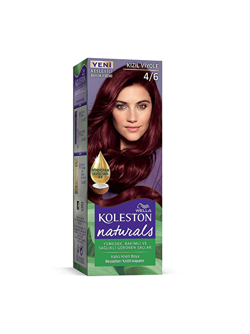 Wella Koleston Saç Boyası Naturals Kızıl Viyole 4.6