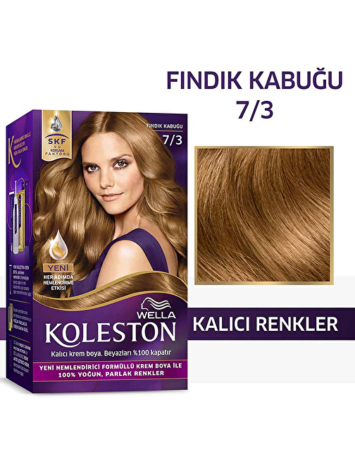 Koleston Kit Saç Boyası 7/3 Fındık Kabuğu