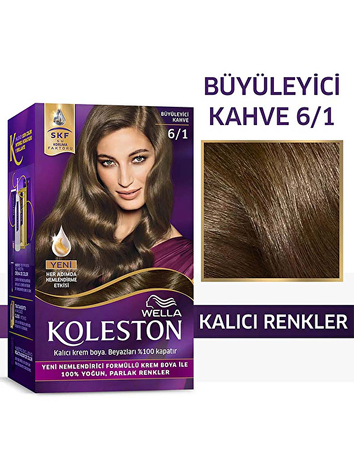 Wella Koleston Saç Boyası Kiti 6/1 Büyüleyici Kahve