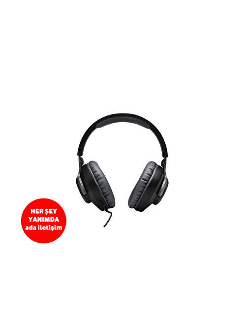 Jbl Quantum 100 Kablosuz Silikonlu Kulak Üstü Bluetooth Kulaklık Siyah