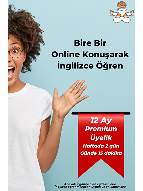 12 Aylık Premium Üyelik - Haftada 2 Gün, Günde 15 Dakika