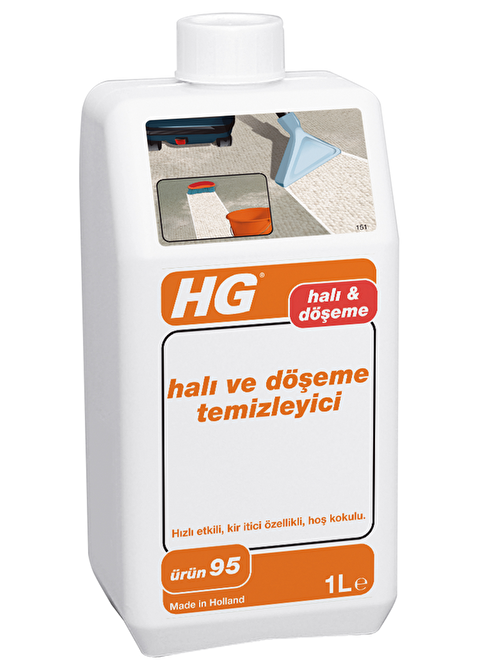 Hg Halı ve Döşeme Temizleyicisi 1 lt