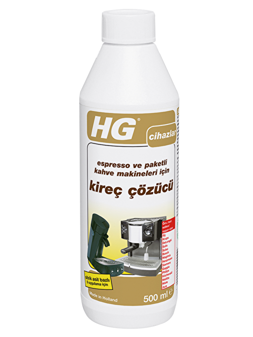 Hg Espresso Ve Pod Kahve Makinesı Temizleyici 0.5 lt
