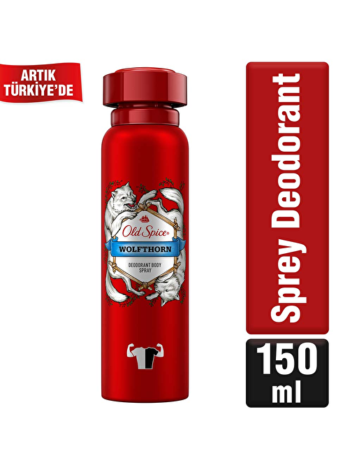 Old Spice Wolfthorn Erkek İçin Sprey Deodorant 150 ml