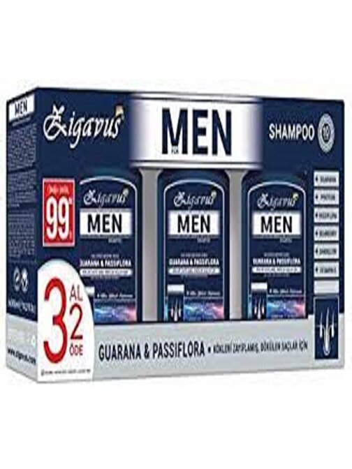 Zigavus Men Erkeklere Özel Bakım Şampuan 300 ml