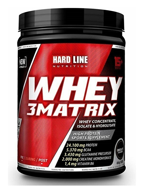 Hardline Whey 3 Matrix 454 gr Kurabiye Aromalı