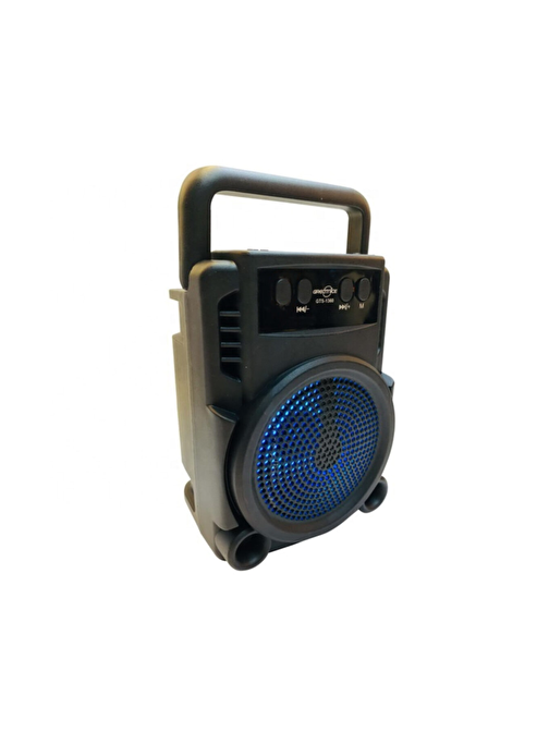 Gts-1360 Işıklı Kablosuz Hoparlör Bluetooth Speaker Ses Bombası Mini Led Işıklı Fm Radyo/sdkart/usb Owwo-Gts-1360