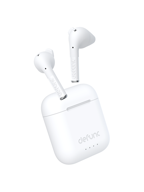 Defunc True Talk Kablosuz Kulak İçi Bluetooth Kulaklık Beyaz