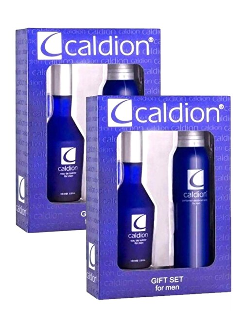 caldion 50 ml edt+deo bay parfüm Setleri x 2adet