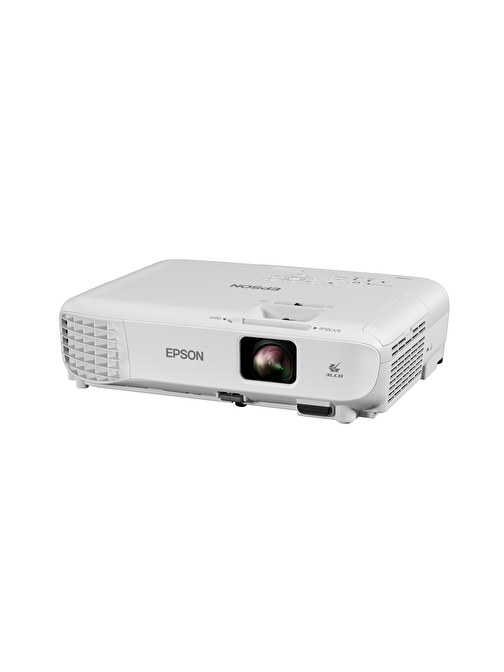 Epson EB-W06 1280X800 3700 Lümen 16000 Kontrast Wxga 3 Lcd Projeksiyon Cihazı V11H973040 Beyaz