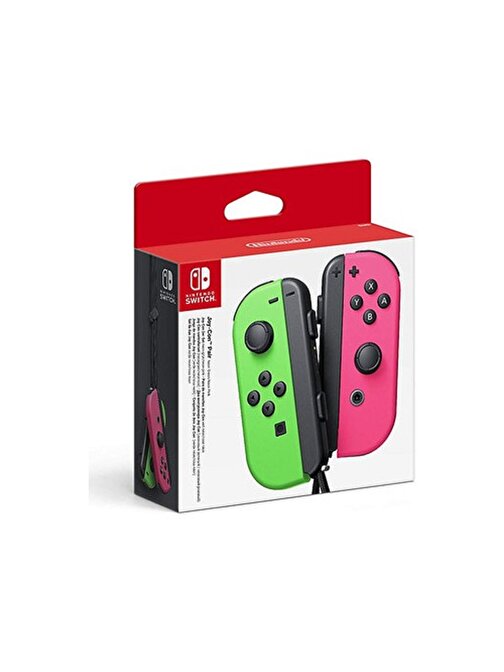 Nıntendo Switch Joy-Con Controller İkili Yeşil Ve Pembe