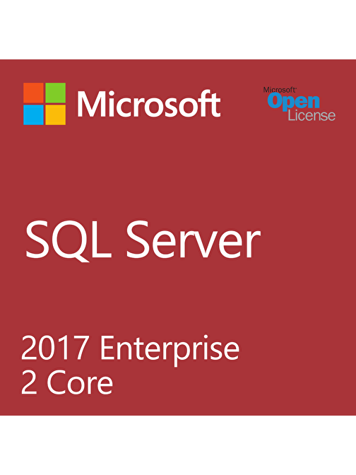 Microsoft SQL Server 2017 Enterprise Lisans Satın Al
