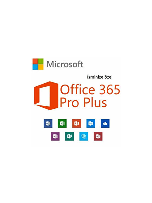 Office 365 Pro 5-Cihaz + 1 TB OneDrive (İsminize Özel))