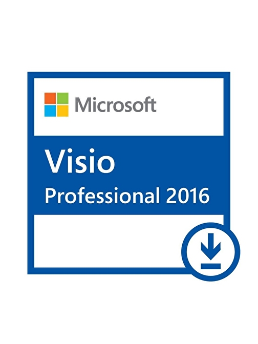 Visio Professional 2016 Bireysel Dijital Lisans