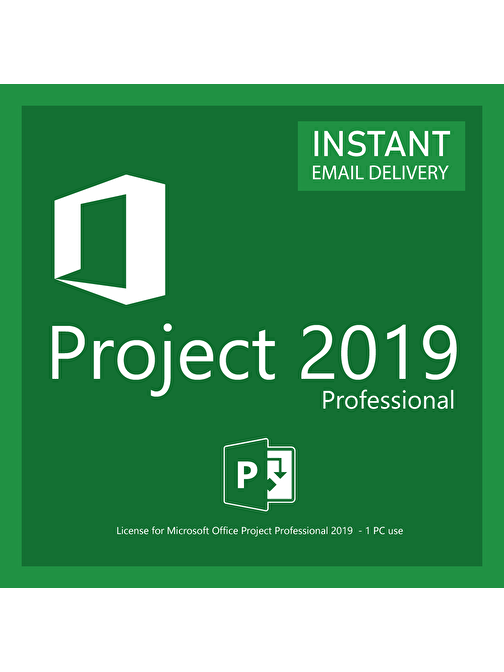 Project Professional 2019 Bireysel Dijital Lisans