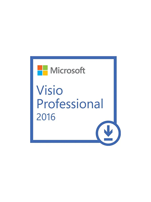 Visio Professional 2016 Kurumsal Dijital Lisans