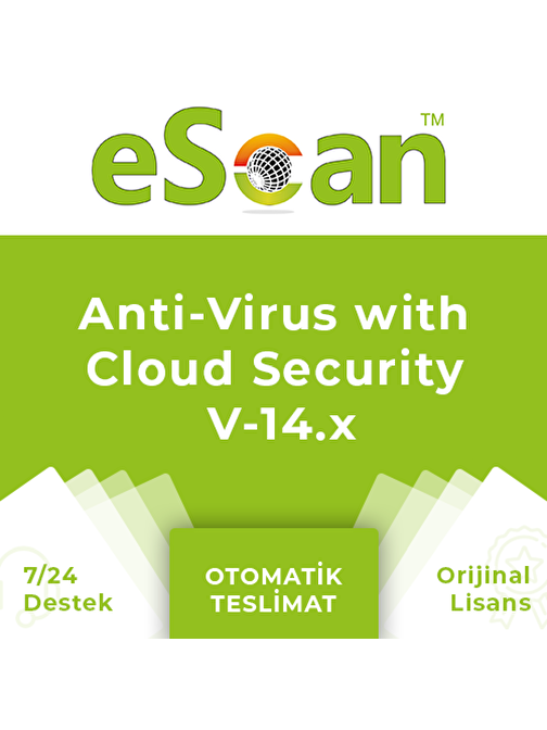 eScan Anti-Virus with Cloud Security V-14.x