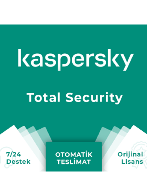 Kaspersky Total Security Lisans