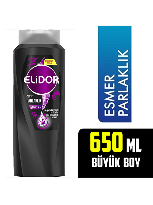 Elidor Esmer Parlaklık Saç Bakım Şampuanı 650 ml