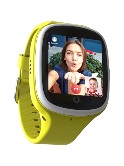 Bilicra Connect Android - iOS Uyumlu Çocuk Akıllı Saat Sarı