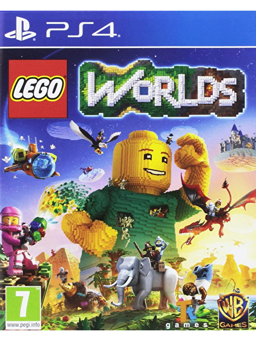 Warner Bros Lego Worlds Ps4 Oyun