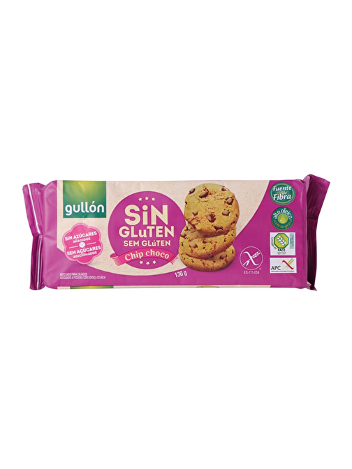 Gullon Glutensiz Damla Çikolatalı Bisküvi 130 G