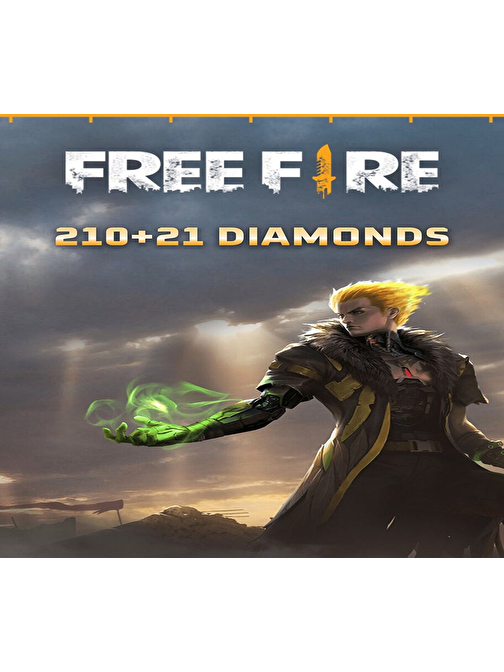 Free Fire 210 + 21 Elmas
