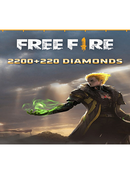 Free Fire 2200 + 220 Elmas