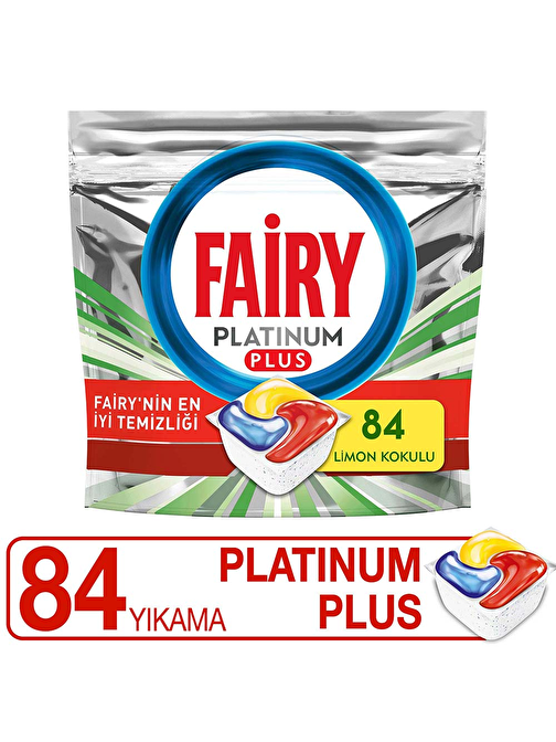 Fairy Platinum Plus Bulaşık Makinası Kapsül 84'lü