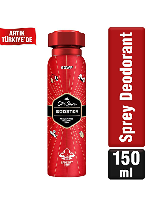 Old Spice Sprey Deodorant 150 ml Booster