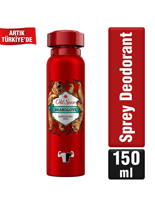 Old Spice Bearglove Erkek İçin Sprey Deodorant 150 ml