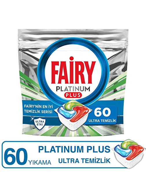 Fairy Platinum Plus Ultra Bulaşık Makinası Kapsül 60'lı
