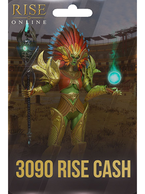 Rise Online World 3000 Cash + 90 Bonus Cash