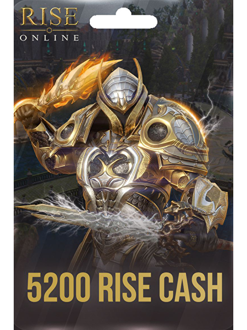 Rise Online World 5000 Cash + 200 Bonus Cash