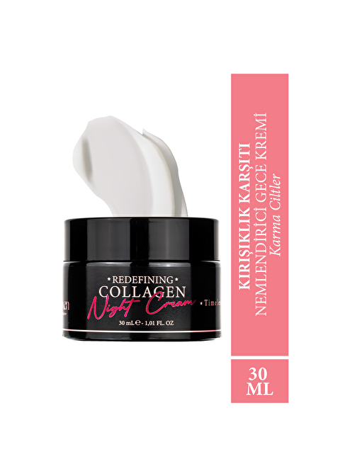 Pureexen Cosmetics Laboratory Redefining Collagen Night –Tüm Ciltler Için Kırışıklık Karşıtı Nemlendirici Gece Kremi