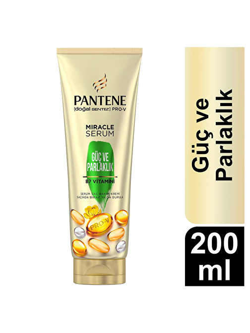 Pantene Miracle Güç Ve Parlaklık Serum Saç Bakım Kremi 200 ml