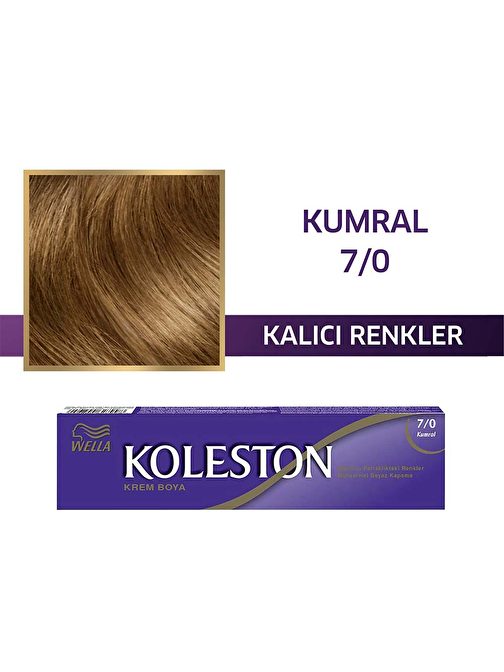 Koleston Tüp Boya 50 ml - 7.0 Kumral