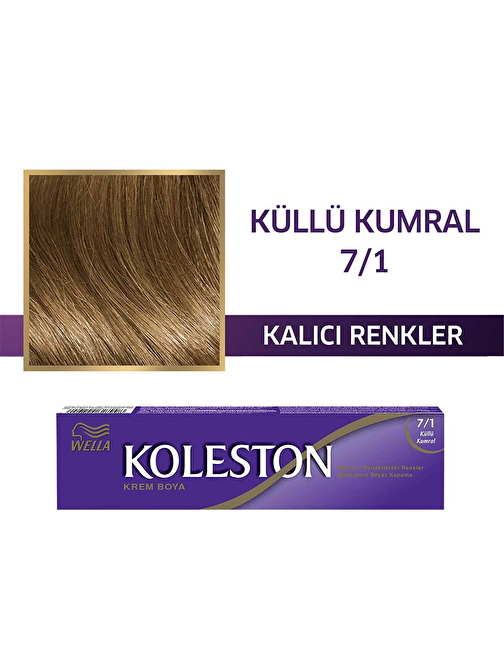 Koleston Tüp Boya 50 ml - 7.1 Küllü Kumral